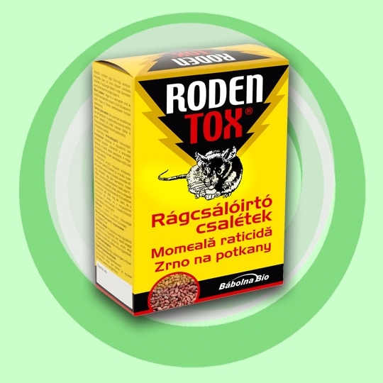 RODENTOX Zrno na potkany 3x50g 150g Bábolna Bio – Obrázok 2