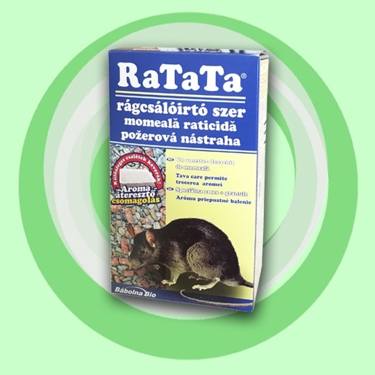 Moderná nástraha RaTaTa na potkany 2x75g 150g Bábolna Bio – Obrázok 2